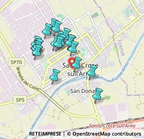 Mappa Via Adino Basili, 56029 Santa Croce sull'Arno PI, Italia (0.8215)