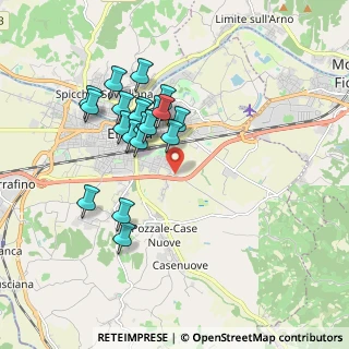 Mappa Via Ponzano per San Donato, 50053 Empoli FI, Italia (1.6745)