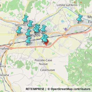 Mappa Via Ponzano per San Donato, 50053 Empoli FI, Italia (1.87417)