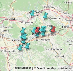 Mappa Via Santa Cristiana, 56029 Santa Croce sull'Arno PI, Italia (10.24389)