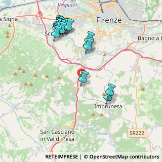 Mappa Via della Resistenza, 50023 Impruneta FI, Italia (4.66882)