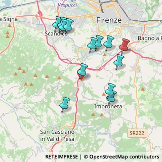 Mappa Via della Resistenza, 50023 Impruneta FI, Italia (4.30929)