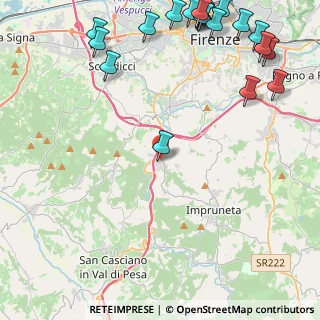 Mappa Via della Resistenza, 50023 Impruneta FI, Italia (6.819)