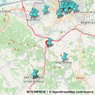 Mappa Via della Resistenza, 50023 Impruneta FI, Italia (6.428)