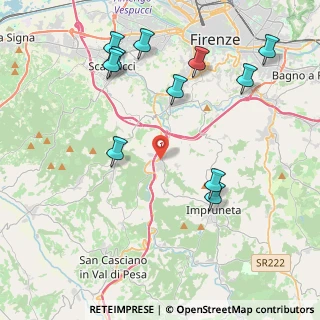 Mappa Via della Resistenza, 50023 Impruneta FI, Italia (4.88273)