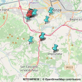 Mappa Via della Resistenza, 50023 Impruneta FI, Italia (4.45471)