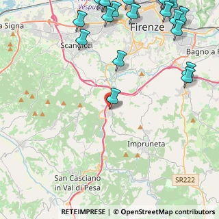 Mappa Via della Resistenza, 50023 Impruneta FI, Italia (6.988)
