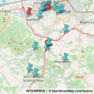 Mappa Via della Resistenza, 50023 Impruneta FI, Italia (5.198)