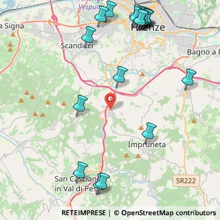 Mappa Via della Resistenza, 50023 Impruneta FI, Italia (6.1295)