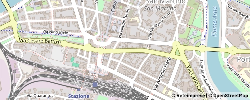 Mappa Pisa