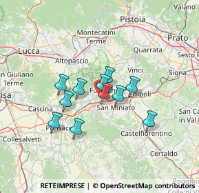 Mappa Viale A. Gramsci, 56029 Santa Croce sull'Arno PI, Italia (9.99636)