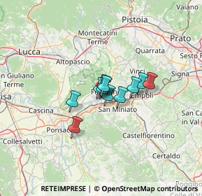 Mappa Viale A. Gramsci, 56029 Santa Croce sull'Arno PI, Italia (6.73727)