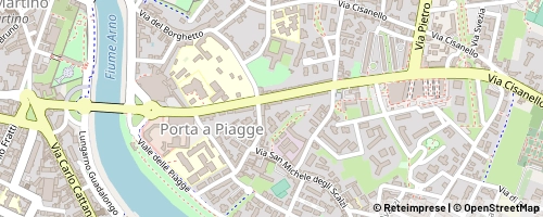 Mappa Pisa