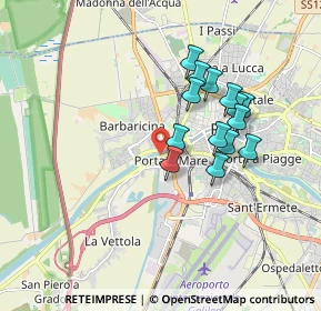 Mappa Via II Settembre, 56122 Pisa PI, Italia (1.54571)