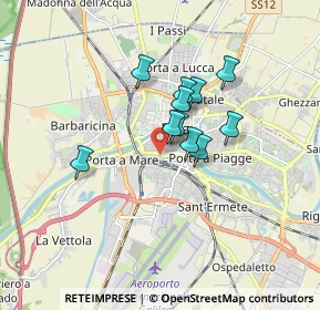 Mappa Via Alfredo Catalani, 56125 Pisa PI, Italia (1.21909)