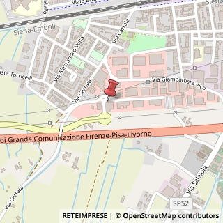 Mappa Via Luigi Pirandello, 16, 50053 Empoli, Firenze (Toscana)