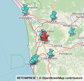 Mappa Ponte della Vittoria, 56121 Pisa PI, Italia (12.4675)