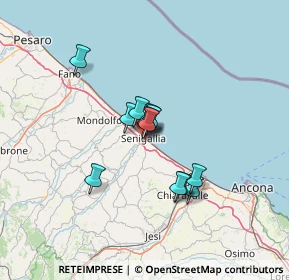 Mappa Via Antonio Gramsci, 60019 Senigallia AN, Italia (9.41333)