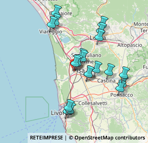 Mappa 56122 Pisa PI, Italia (14.4005)