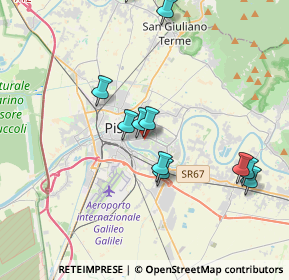 Mappa Galleria Giovan Battista Gerace, 56124 Pisa PI, Italia (4.81429)