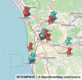 Mappa Piazza Caduti Divisione Acqui Cefalonia, 56124 Pisa PI, Italia (15.0205)