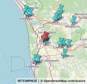 Mappa Piazza Caduti Divisione Acqui Cefalonia, 56124 Pisa PI, Italia (15.55)