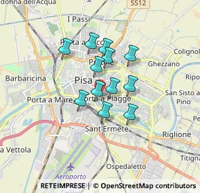 Mappa Piazza Caduti Divisione Acqui Cefalonia, 56124 Pisa PI, Italia (1.19333)
