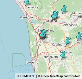Mappa Via Quarantola, 56122 Pisa PI, Italia (16.53182)