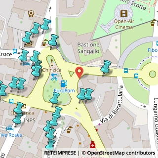 Mappa Piazza Francesco Domenico Guerrazzi, 56125 Pisa PI, Italia (0.08571)