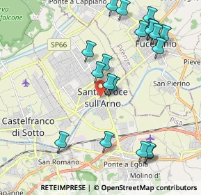 Mappa Piazza Giuseppe Garibaldi, 56029 Santa Croce sull'Arno PI, Italia (2.3755)