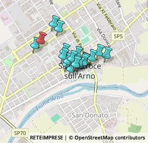 Mappa Piazza Giuseppe Garibaldi, 56029 Santa Croce sull'Arno PI, Italia (0.233)