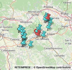 Mappa Piazza Giuseppe Garibaldi, 56029 Santa Croce sull'Arno PI, Italia (11.7525)