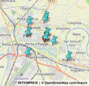 Mappa Galleria Marco Tangheroni, 56124 Pisa PI, Italia (1.31583)