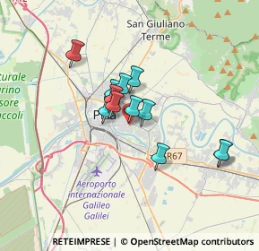 Mappa Galleria Marco Tangheroni, 56124 Pisa PI, Italia (2.5725)