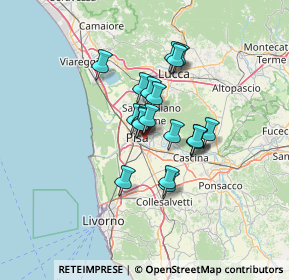 Mappa Galleria Marco Tangheroni, 56124 Pisa PI, Italia (9.374)