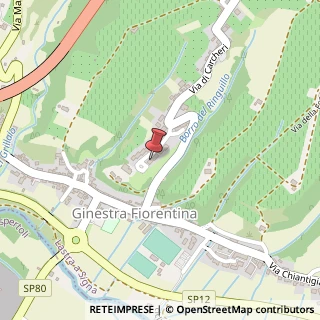 Mappa Via del Lastrico, 25, 50055 Lastra a Signa, Firenze (Toscana)