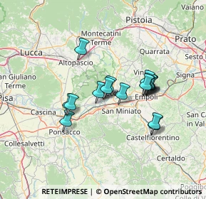 Mappa Piazza Giacomo Matteotti, 56029 Santa Croce sull'Arno PI, Italia (11.37118)