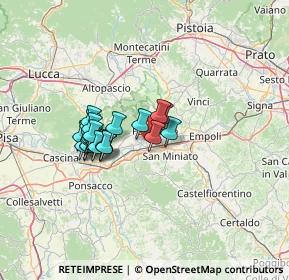 Mappa Piazza Giacomo Matteotti, 56029 Santa Croce sull'Arno PI, Italia (10.2635)