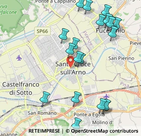 Mappa Via Giovanni Lami, 56029 Santa Croce sull'Arno PI, Italia (2.4465)