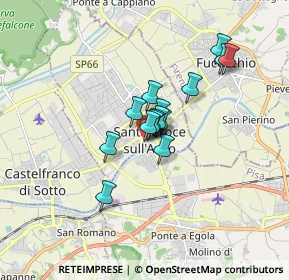 Mappa Piazza Giacomo Matteotti, 56029 Santa Croce sull'Arno PI, Italia (1.12)