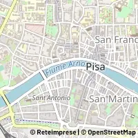 Mapa Pisa