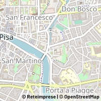 Map Pisa