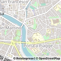 Mapa Pisa