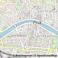 Mapa Pisa