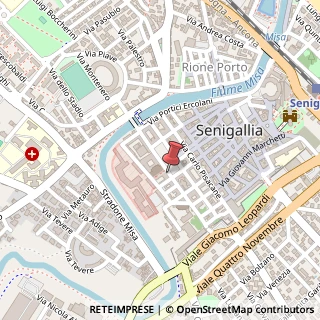 Mappa Piazza Garibaldi, 2, 60019 Senigallia, Ancona (Marche)