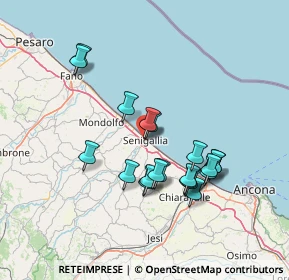 Mappa Piazza Garibaldi, 60019 Senigallia AN, Italia (13.4415)