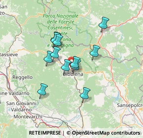 Mappa Via 52011, 52011 Bibbiena AR, Italia (10.94083)