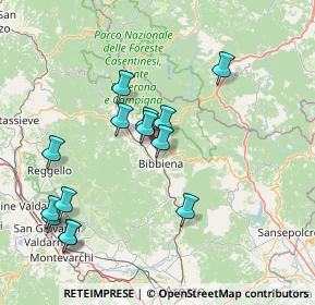 Mappa Via 52011, 52011 Bibbiena AR, Italia (16.11857)