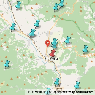 Mappa Via 52011, 52011 Bibbiena AR, Italia (6.4745)