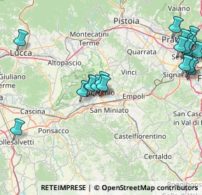 Mappa Via Vecchia Samminiatese, 50054 Fucecchio FI, Italia (21.3305)